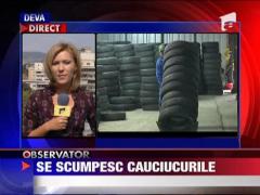 Se scumpesc anvelopele cu pana la 10%