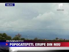 Cel mai activ vulcan din Mexic a erupt din nou