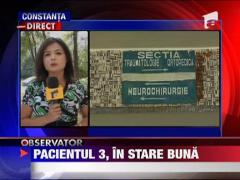 Cel de-al treilea bolnav infectat la Spitalul din Galati, in stare buna