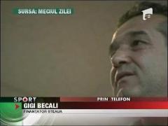 Gadaffi va juca table cu Gigi Becali la palat!
