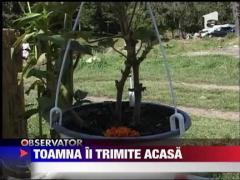 Rulotistii de la munte isi fac bagajele