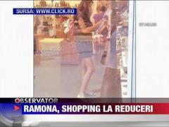 Ramona Gabor isi cauta pantofi la pret redus