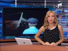 Autocar scufundat pur si simplu pe o strada din Iasi