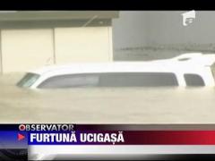 Furtuna ucigasa in Japonia