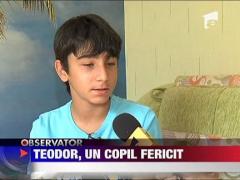 Teodor, un copil fericit