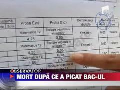 UPDATE / Tanar picat la BAC, gasit mort