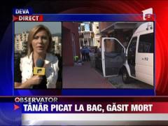 Tanar picat la BAC, gasit mort