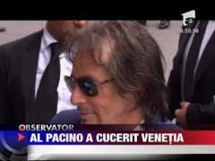 Al Pacino a fost vedeta zilei la festivalul filmului de la Venetia