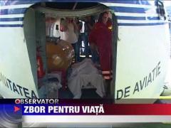 Politistul ranit grav in timpul unei urmariri, transportat la spitalul cu elicopterul