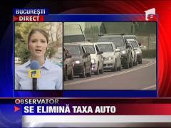 Taxa auto va fi eliminata in 2012 sau 2013 si inlocuita cu o carte verde