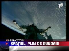 Spatiul, plin de gunoaie