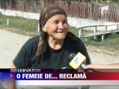 Batrana de 80 de ani, de profesie reclamanta