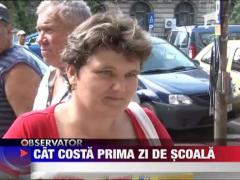 Cat costa prima zi de scoala