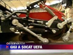 Gigi Becali a socat UEFA