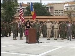 Heliport in curtea Spitalului Judetean Constanta, cadou de la americani