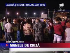 Manelisti, platiti de la buget de Primaria Stefanestii de Jos, de Zilele Comunei