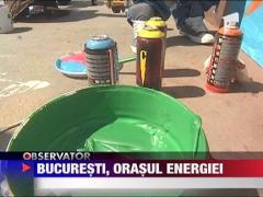 Bucurestiul pictat cu spray-ul