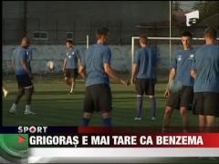 Grigoras e mai tare ca Benzema