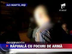 Scandal cu focuri de arma la Iasi