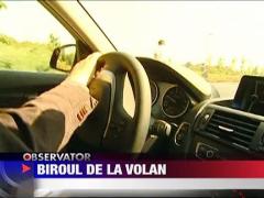 Masinile de lux s-au transformat in birouri mobile