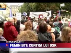 Manifestari impotriva lui DSK