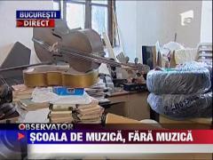 Scoala de muzica inchisa de 5 ani chiar daca a primit bani europeni pentru reabilitare