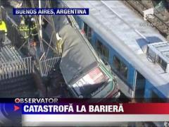 Catastrofa la trecerea peste calea ferata