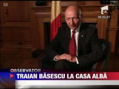 Traian Basescu a ajuns in Biroul Oval