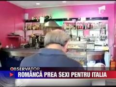 Romanca prea sexy pentru Italia