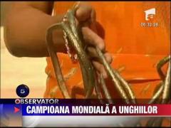 Cele mai lungi unghii din lume