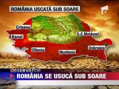 Seceta afecteaza Romania