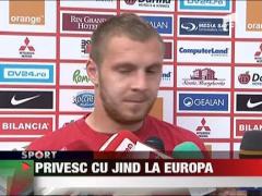 Dinamovistii privesc cu jind la echipele europene