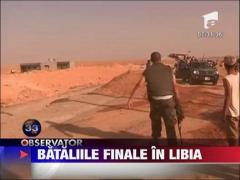 Batalii finale in Libia