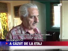 A cazut de la etaj dupa ce s-a urcat pe pervaz sa curete geamurile