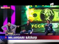 Doi miliardari rusi au transformat sediul unei televiziuni in ring de box