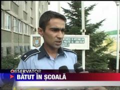 Elev batut pentru o taxa de protectie