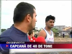 Barbati prinsi sub 40 de tone de beton