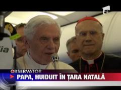 Papa Benedict al XVI-lea efectueaza prima vizita in tara sa natala ‎