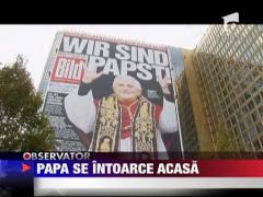 Papa Benedict al XVI-lea, contestat la Berlin