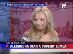 Alexandra Stan, mai tare ca Rihanna si David Guetta