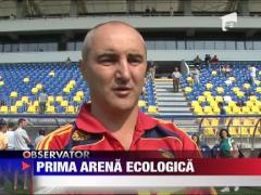 Noul stadion al Ploiestiului, prima arena ecologica din Romania