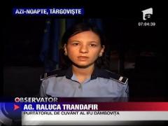 Masina de lux mistuita de flacari in Targoviste