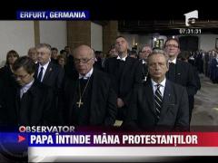 Papa Benedict al XVI-lea a omagiat memoria lui Martin Luther