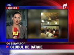 Bataie generala intr-un club din Bacau