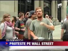 Proteste pe Wall Street: Cel putin 80 de manifestanti au fost arestati ‎