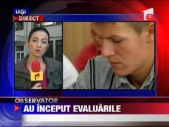 Au inceput evaluarile pentru scolari si liceeni