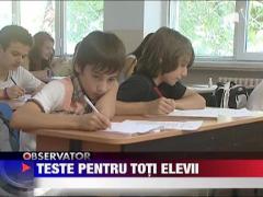 UPDATE / Au inceput evaluarile pentru scolari si liceeni
