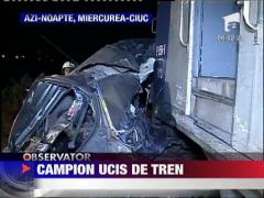 Szabo Janos, triplu campion national la schi , ucis de tren