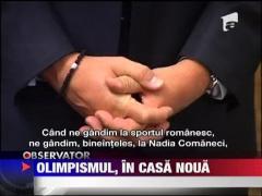 Comitetul Olimpic si Sportiv Roman s-a mutat in casa noua!
