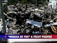 "Mingea de foc" a facut prapad in Buenos Aires